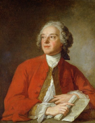 Pierre Augustin Caron de Beaumarchais by Jean Marc Nattier